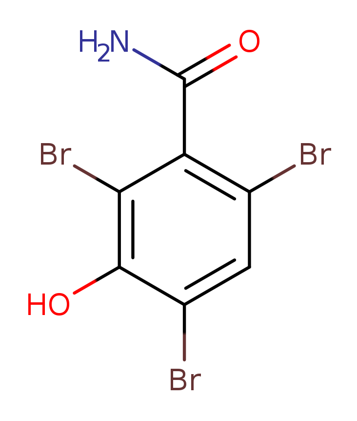 2,4,6-tribromo-3-hydroxybenzamide