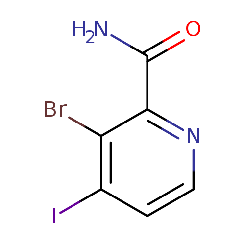 3-bromo-4-iodopyridine-2-carboxamide