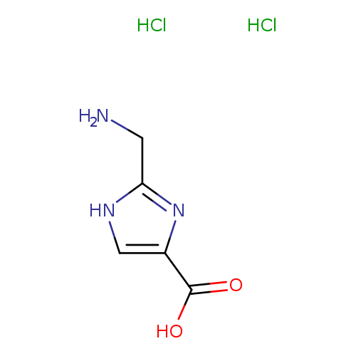 2-(aminomethyl)-1H-imidazole-4-carboxylic acid dihydrochloride