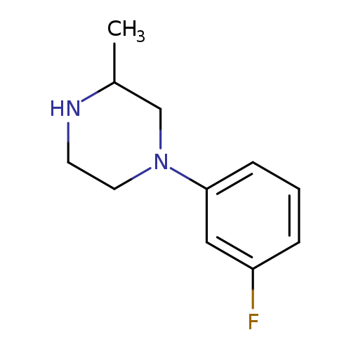 1-(3-fluorophenyl)-3-methylpiperazine