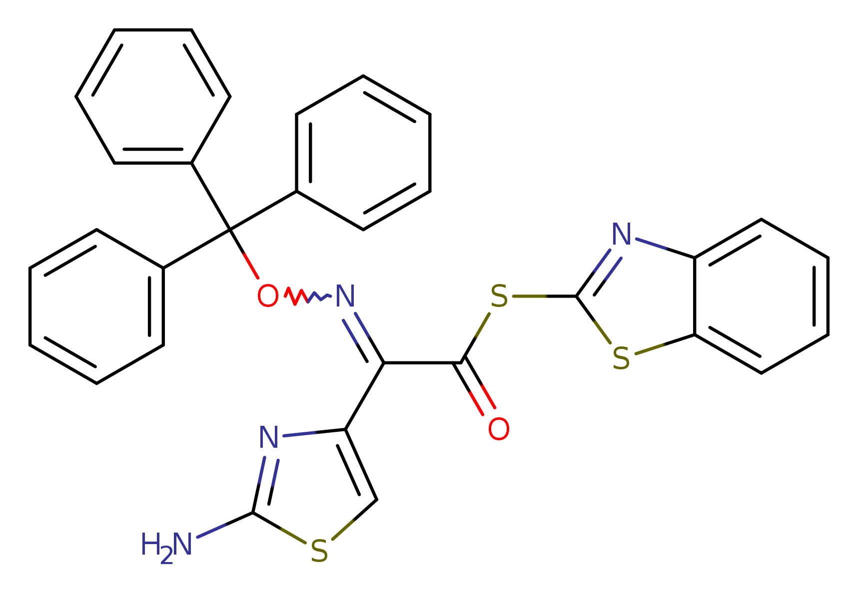 (Z)-S-Benzo[d]thiazol-2-yl 2-(2-aminothiazol-4-yl)-2-((trityloxy)imino)ethanethioate