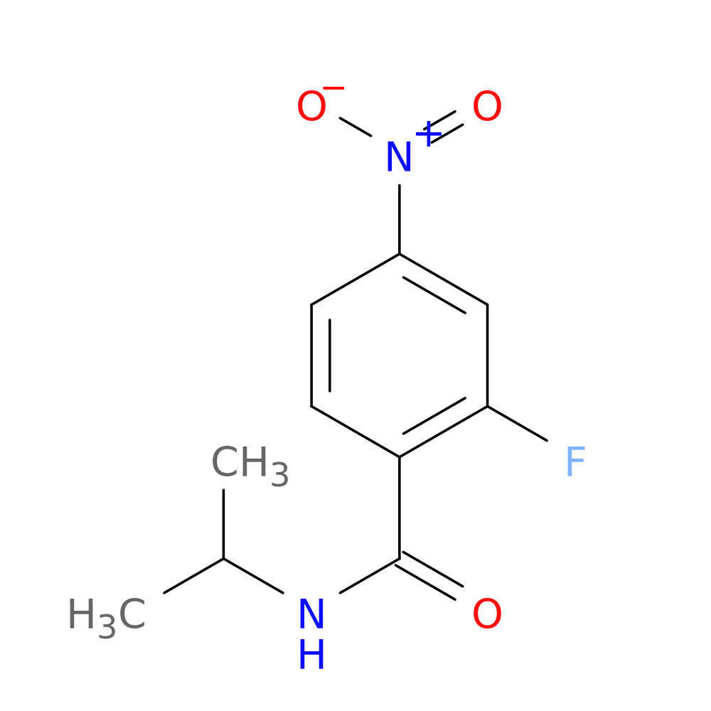 2-Fluoro-n-isopropyl-4-nitrobenzamide