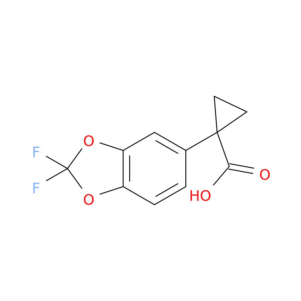 1-(2,2-Difluorobenzo[1,3]dioxol-5-yl)-cyclopropanecarboxylic acid