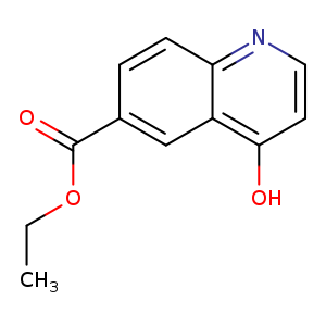 6-Quinolinecarboxylic acid, 4-hydroxy-, ethyl ester