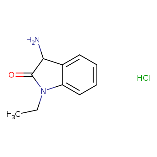 3-Amino-1-ethyl-1,3-dihydro-2h-indol-2-one hydrochloride