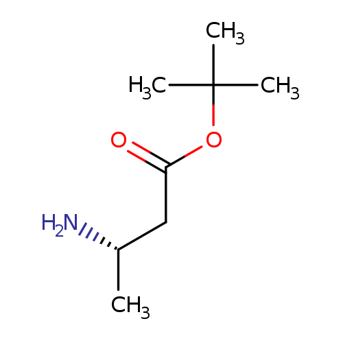 Butanoic acid, 3-amino-, 1,1-dimethylethyl ester, (3S)-