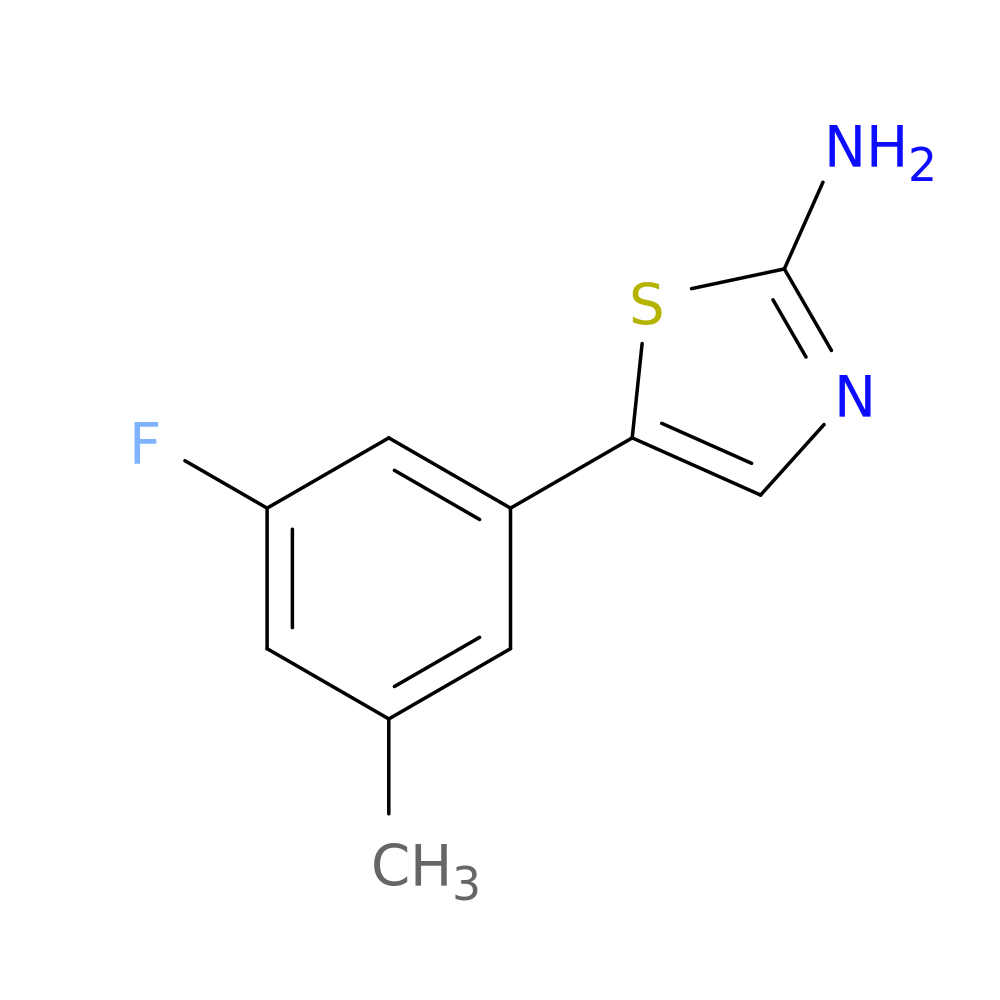 5-(3-Fluoro-5-methylphenyl)thiazol-2-amine