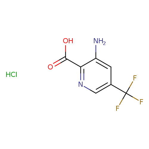 3-amino-5-(trifluoromethyl)pyridine-2-carboxylic acid hydrochloride