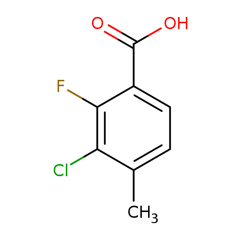 3-Chloro-2-fluoro-4-methylbenzoic acid