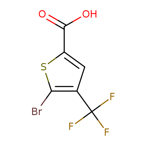5-bromo-4-(trifluoromethyl)thiophene-2-carboxylicacid