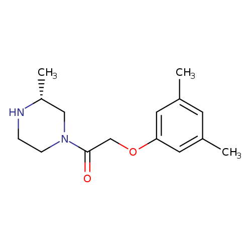 2-(3,5-dimethylphenoxy)-1-[(3R)-3-methylpiperazin-1-yl]ethan-1-one
