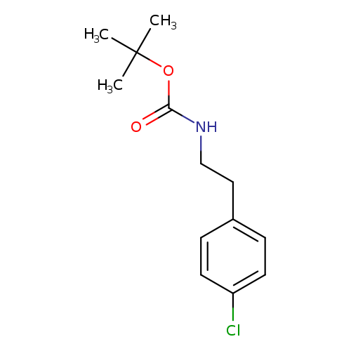 Carbamic acid, [2-(4-chlorophenyl)ethyl]-, 1,1-dimethylethyl ester (9CI)