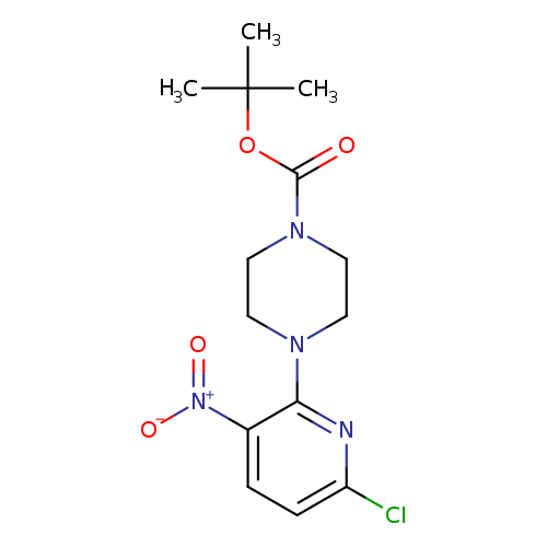 tert-Butyl 4-(6-chloro-3-nitropyridin-2-yl)piperazine-1-carboxylate