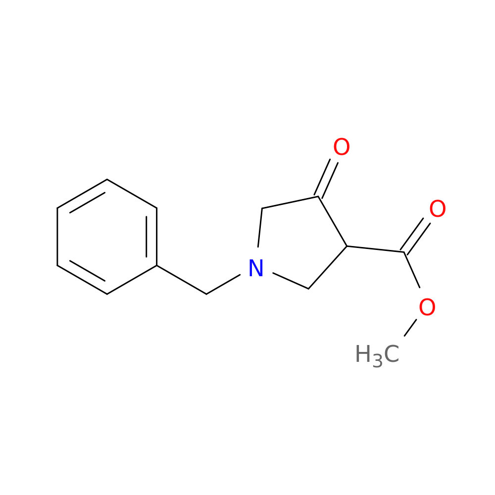 Methyl 1-benzyl-4-oxopyrrolidine-3-carboxylate