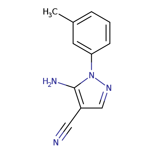 5-Amino-1-(3-methylphenyl)-1h-pyrazole-4-carbonitrile