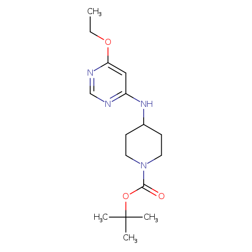 4-(6-Ethoxy-pyrimidin-4-ylamino)-piperidine-1-carboxylic acid tert-butyl ester