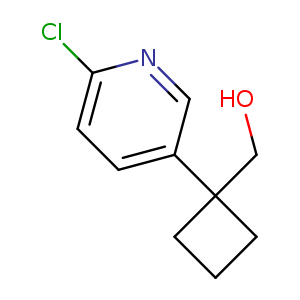 [1-(6-chloro-3-pyridyl)cyclobutyl]methanol