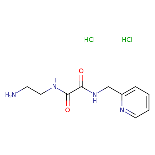 N-(2-aminoethyl)-N'-(pyridin-2-ylmethyl)ethanediamide dihydrochloride