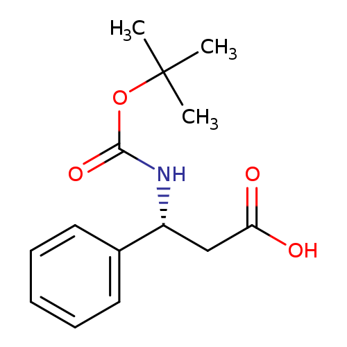 Benzenepropanoic acid, β-[[(1,1-dimethylethoxy)carbonyl]amino]-, (βR)-