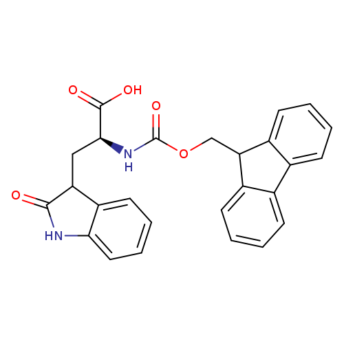 (2S)-2-((((9H-fluoren-9-yl)methoxy)carbonyl)amino)-3-(2-oxoindolin-3-yl)propanoic acid