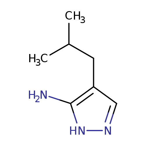 4-(2-methylpropyl)-1H-pyrazol-5-amine