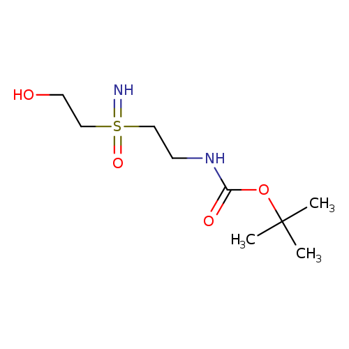 tert-butylN-{2-[(2-hydroxyethyl)(imino)oxo-lambda6-sulfanyl]ethyl}carbamate