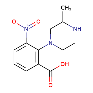 Benzoic acid,2-(3-methyl-1-piperazinyl)-3-nitro-