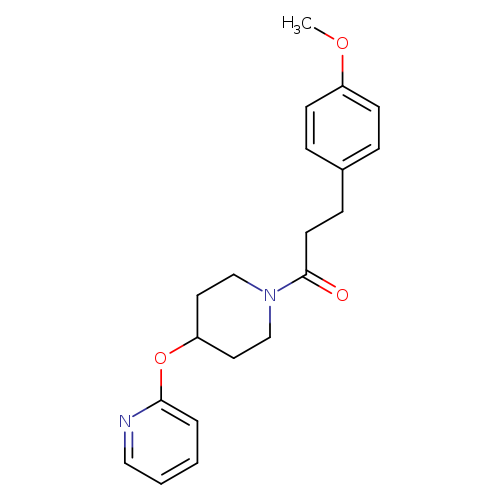 3-(4-methoxyphenyl)-1-[4-(pyridin-2-yloxy)piperidin-1-yl]propan-1-one