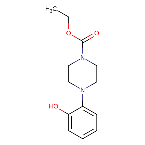 1-(2-hydroxyphenyl)-4-ethoxycarbonyl-piperazine