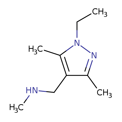 N-[(1-Ethyl-3,5-dimethyl-1h-pyrazol-4-yl)methyl]-n-methylamine