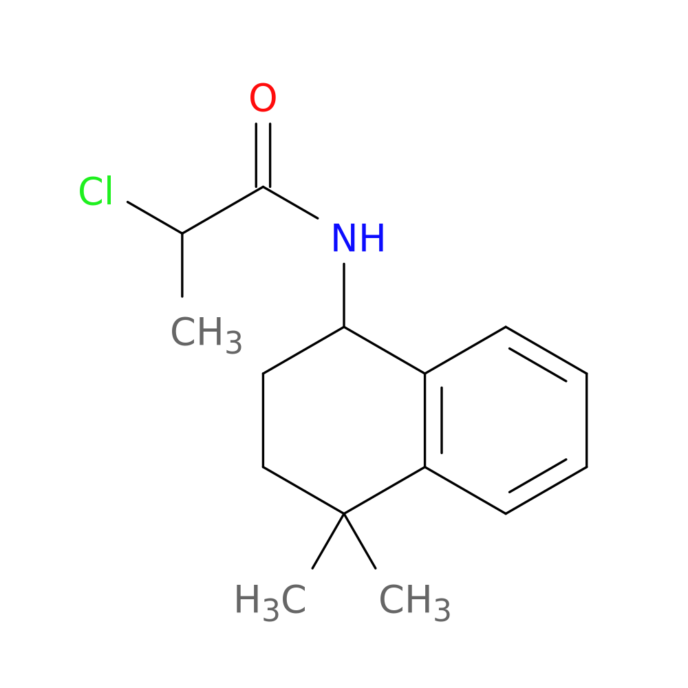 2-chloro-N-(4,4-dimethyl-1,2,3,4-tetrahydronaphthalen-1-yl)propanamide