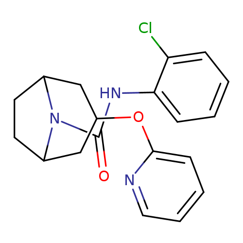 N-(2-chlorophenyl)-3-(pyridin-2-yloxy)-8-azabicyclo[3.2.1]octane-8-carboxamide