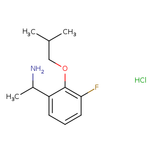 1-(3-Fluoro-2-isobutoxy-phenyl)-ethylamine hydrochloride