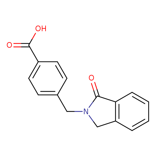 4-[(1,3-Dihydro-1-oxo-2h-isoindol-2-yl)methyl]benzoic acid