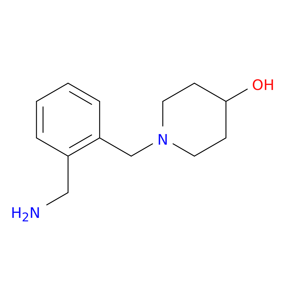 1-([2-(Aminomethyl)phenyl]methyl)piperidin-4-ol