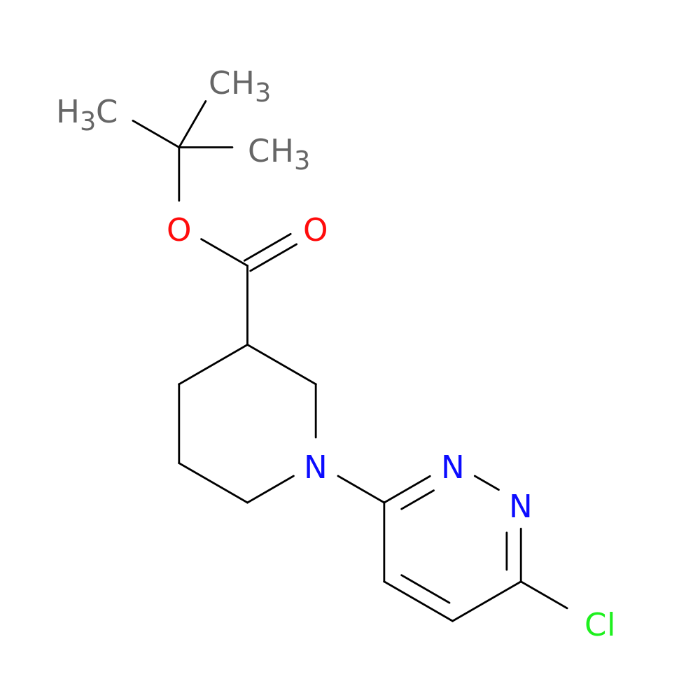 tert-butyl 1-(6-chloropyridazin-3-yl)piperidine-3-carboxylate