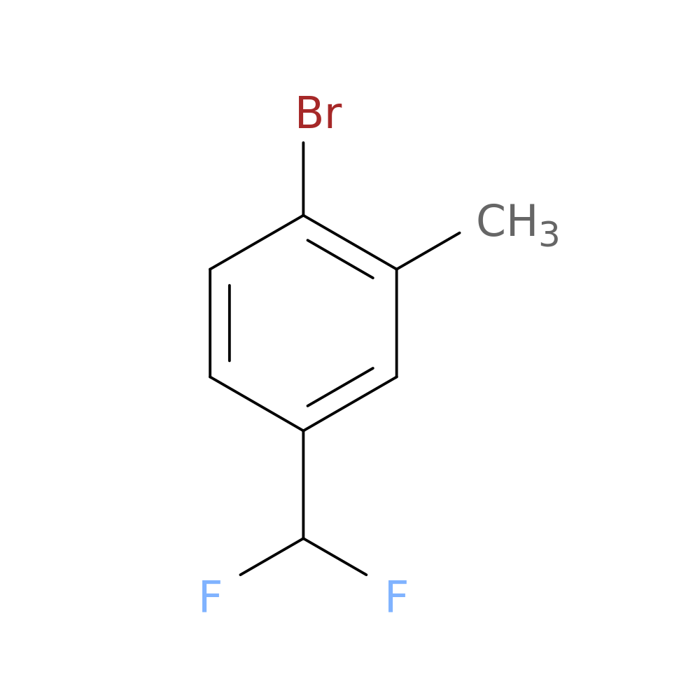 1-Bromo-4-(difluoromethyl)-2-methylbenzene