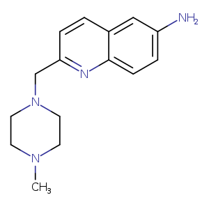 2-((4-Methylpiperazin-1-yl)methyl)quinolin-6-amine