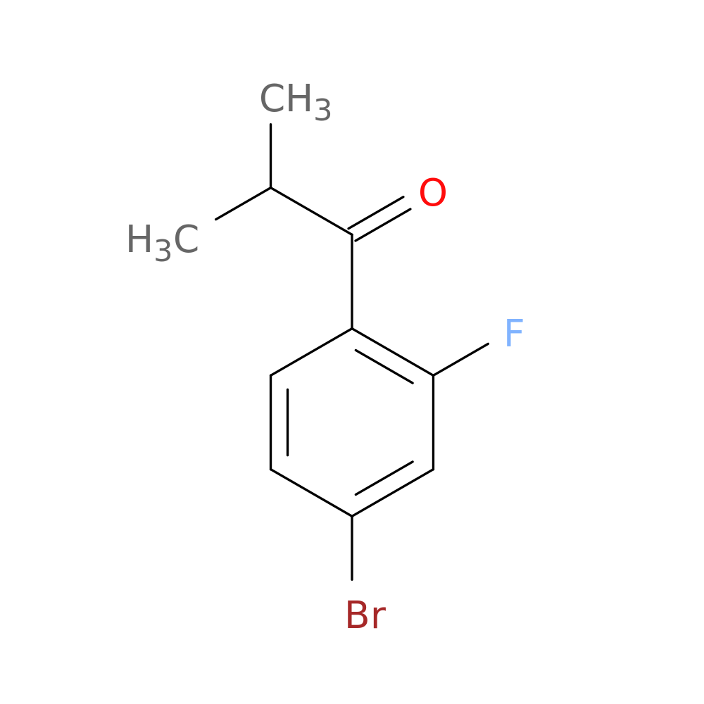 1-(4-Bromo-2-fluorophenyl)-2-methylpropan-1-one