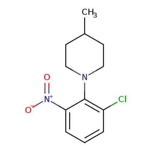 Piperidine, 1-(2-chloro-6-nitrophenyl)-4-methyl-