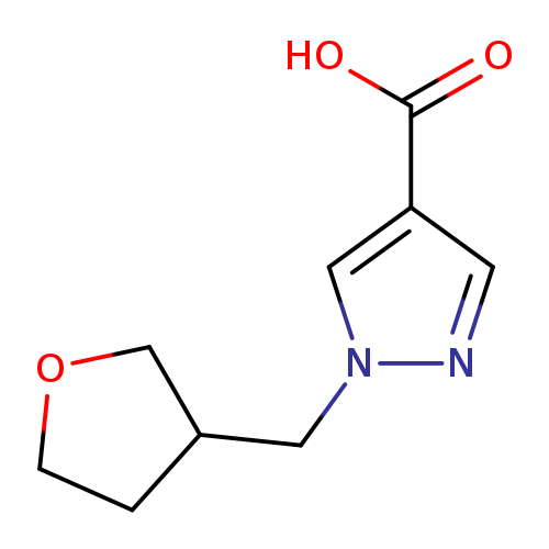 1-((tetrahydrofuran-3-yl)methyl)-1H-pyrazole-4-carboxylic acid