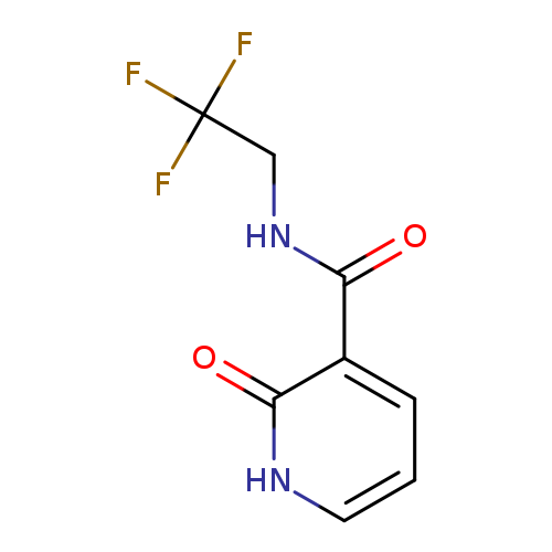 2-oxo-N-(2,2,2-trifluoroethyl)-1,2-dihydropyridine-3-carboxamide