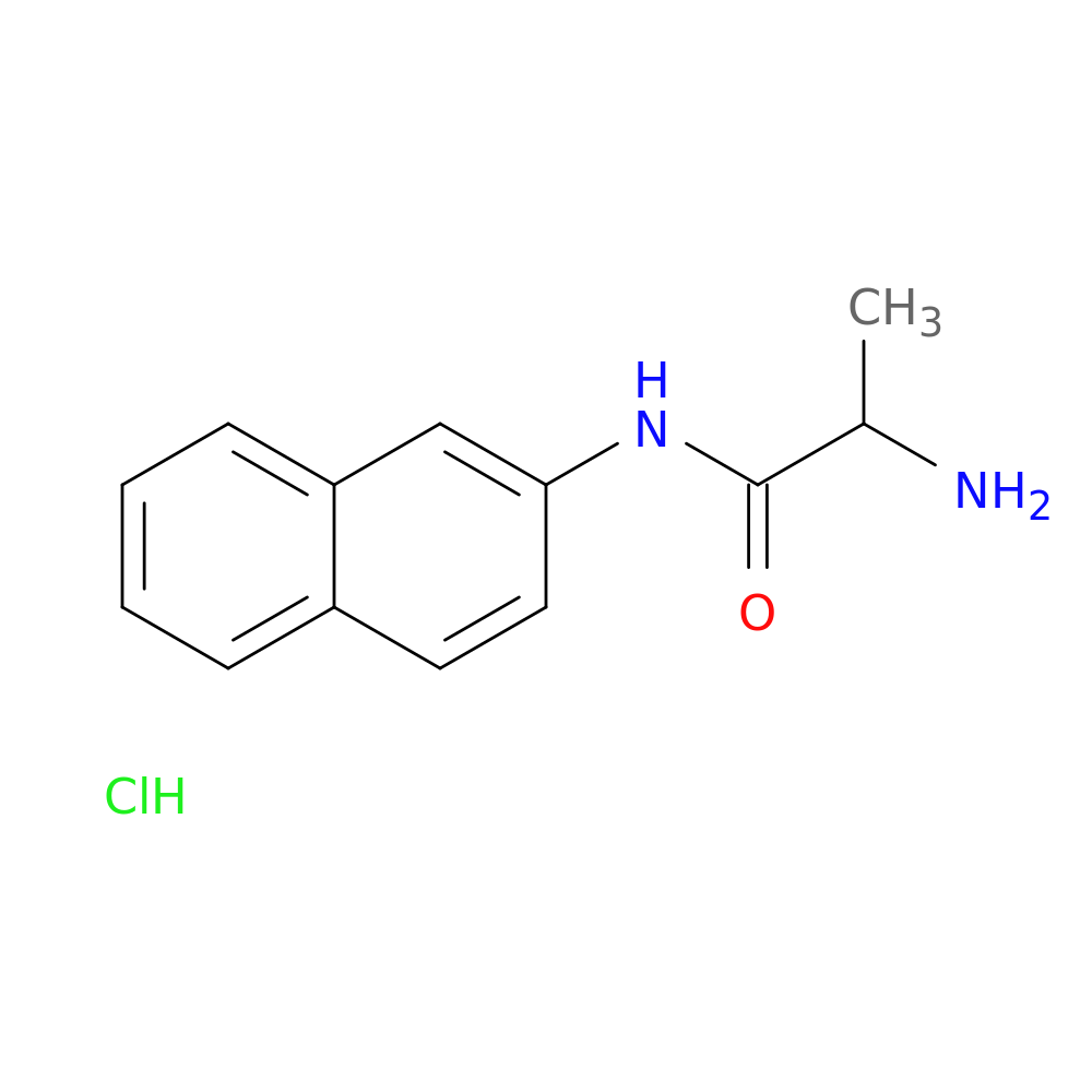 Dl-alanine beta-naphthylamide hydrochloride