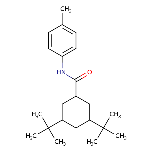 3,5-ditert-butyl-N-(4-methylphenyl)cyclohexanecarboxamide