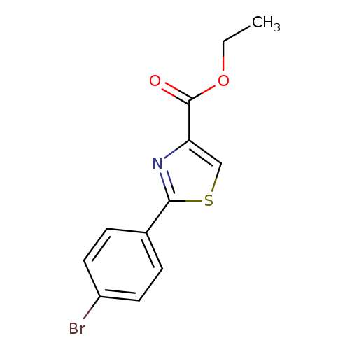 Ethyl 2-(4-bromophenyl)thiazole-4-carboxylate