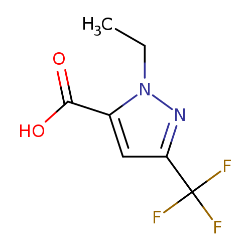 2-Ethyl-5-(trifluoromethyl)pyrazole-3-carboxylic acid