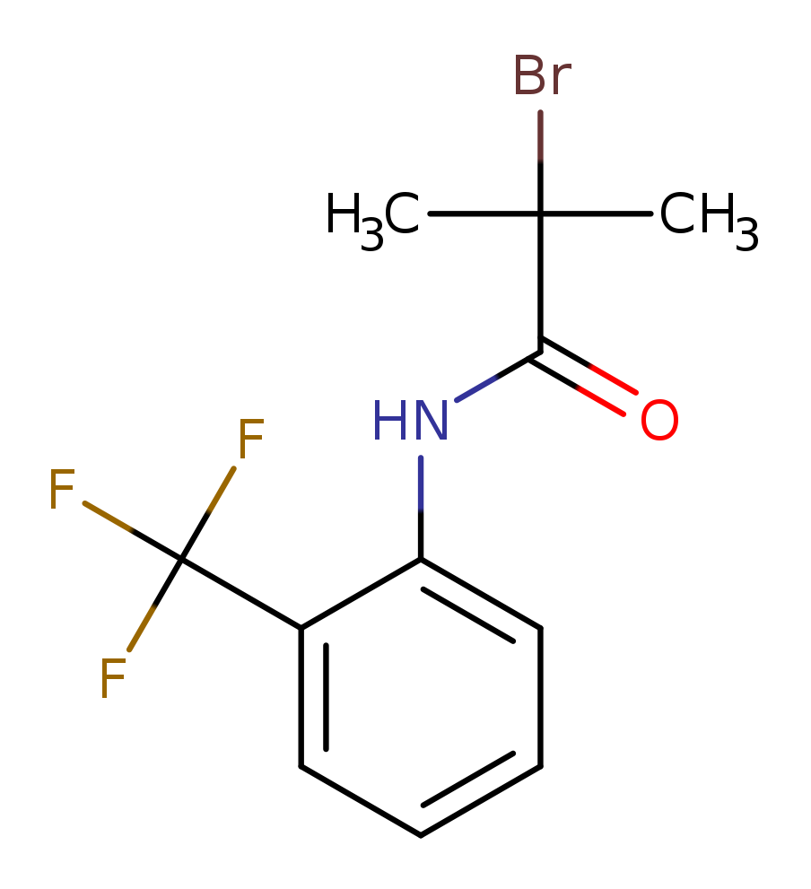 2-Bromo-2-methyl-n-[2-(trifluoromethyl)phenyl]propanamide