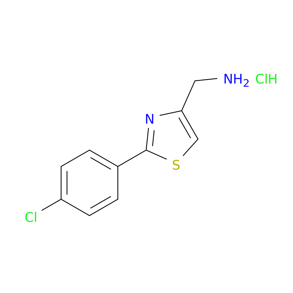 (2-(4-Chlorophenyl)thiazol-4-yl)methanamine hydrochloride