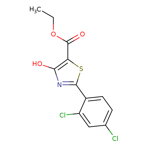 Ethyl 2-(2,4-dichlorophenyl)-4-hydroxythiazole-5-carboxylate