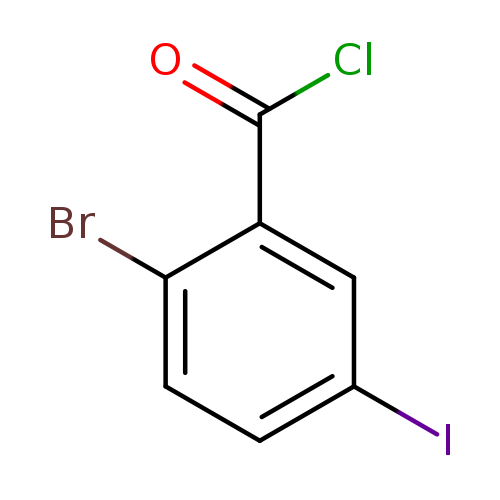 2-Bromo-5-iodobenzoyl chloride